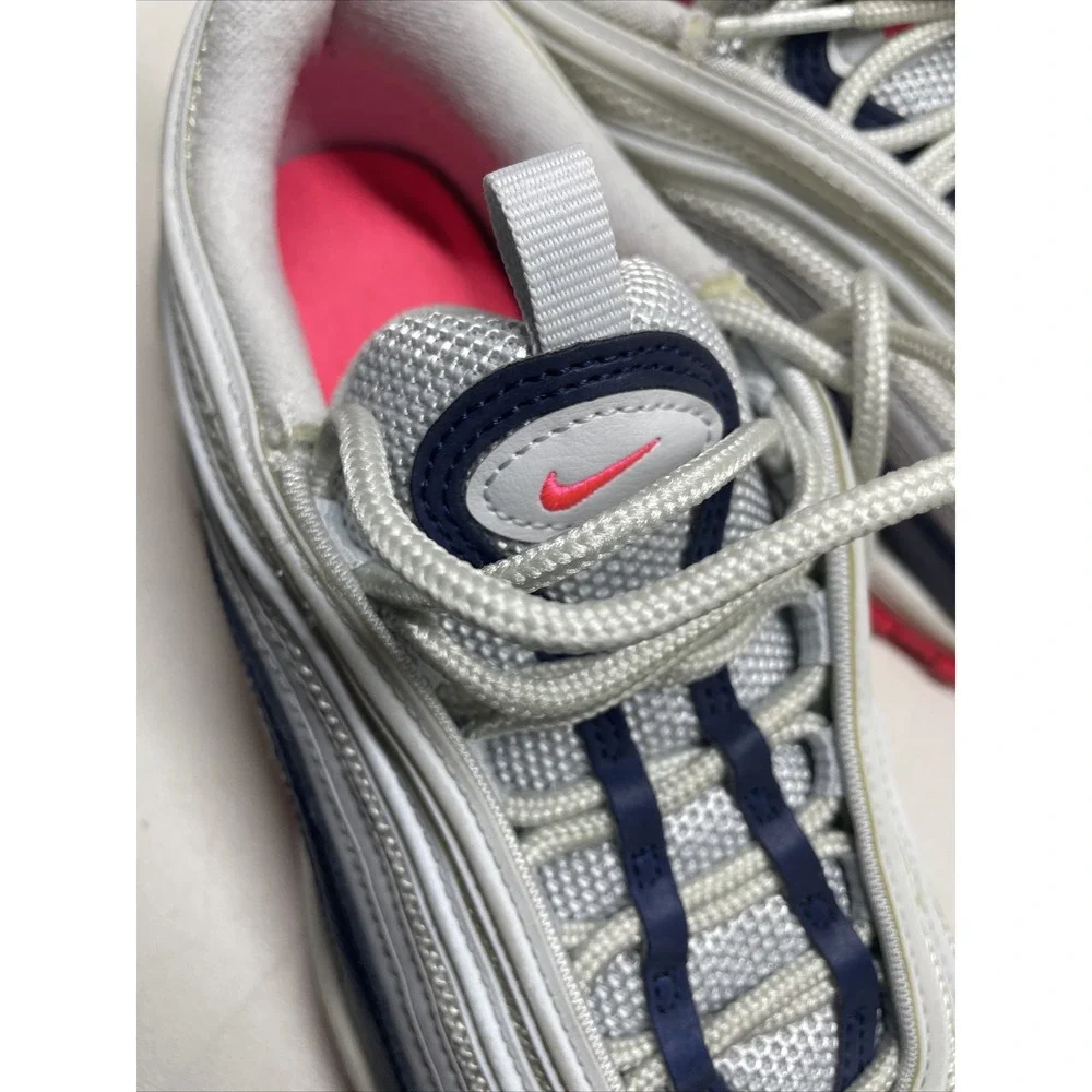 Nike Air Max 97 Pure Platinum Laser Orange Women's 7.5 [921733-015]‎